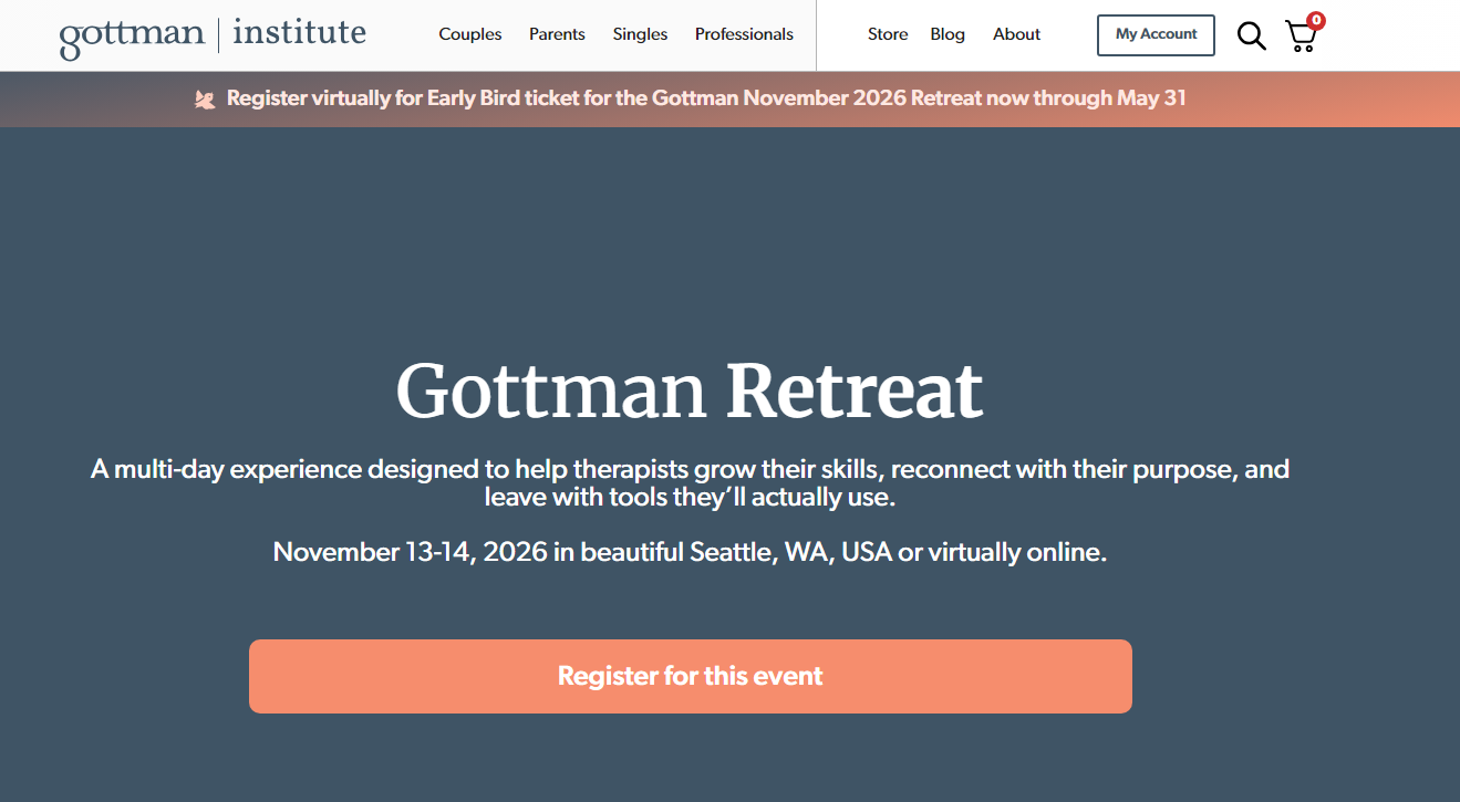 2026 Gottman Retreat