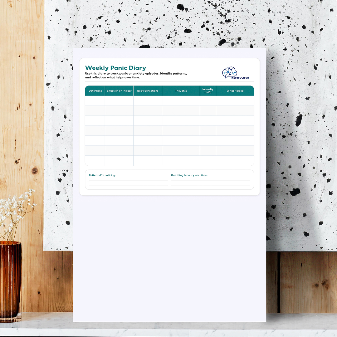 Panic Diary: A Tracking Tool for Understanding Anxiety Patterns